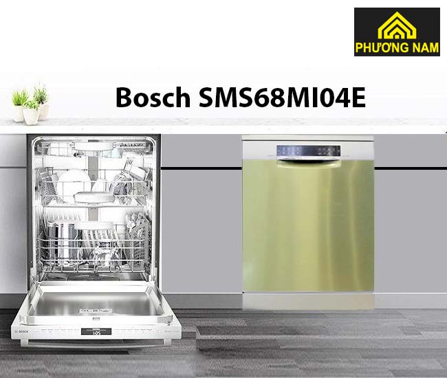Máy rửa bát Bosch SMS68MI04E hiện đại sang trọng