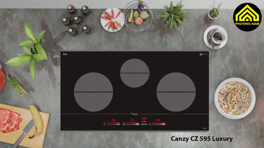 Bếp từ Canzy CZ 595 Luxury hiện đại nổi bật