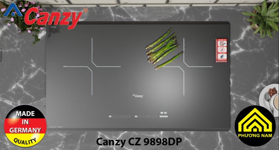 Bếp từ Canzy CZ 9898DP sang trọng hiện đại