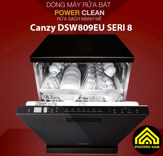 Máy rửa bát Canzy DSW809EU SERI 8 giá tốt