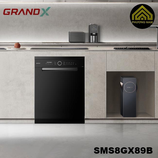 Máy rửa bát GRANDX SMS8GX89B nhập khẩu Thái Lan giá tốt