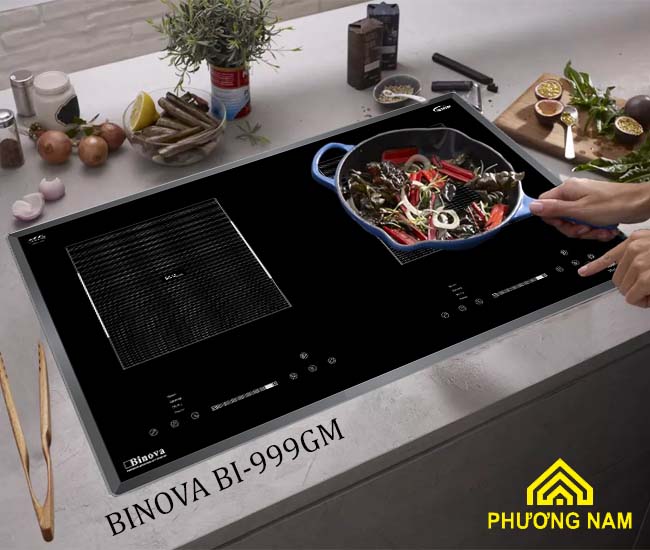 Bếp từ Binova BI-999GM sang trọng hiện đại