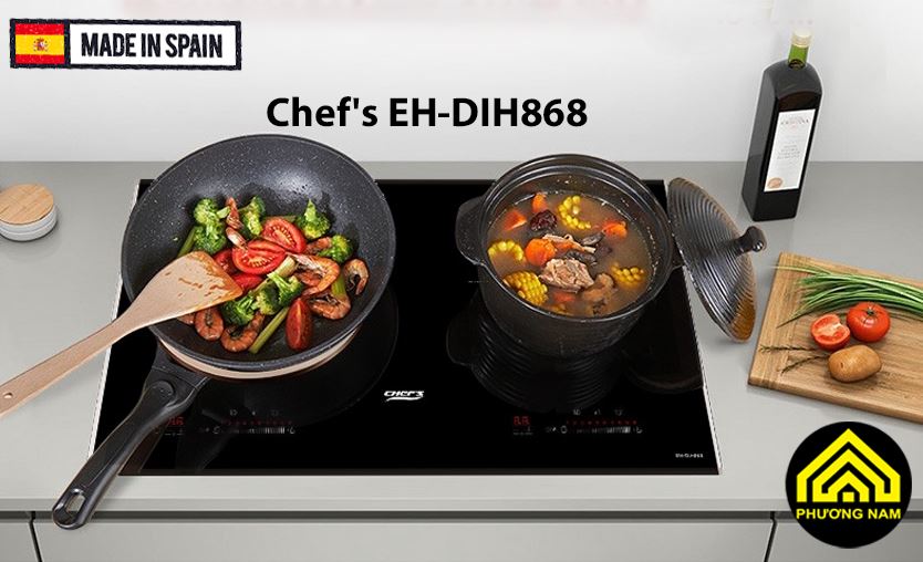 Bếp từ Chefs EH-DIH868 nhập khẩu Tây Ban Nha