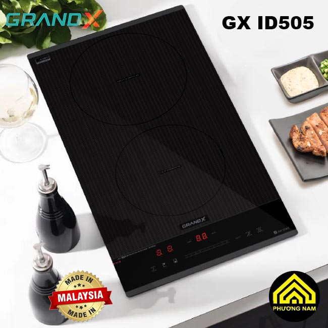 Bếp từ GRANDX GX ID505 nhập khẩu Malaysia giá tốt