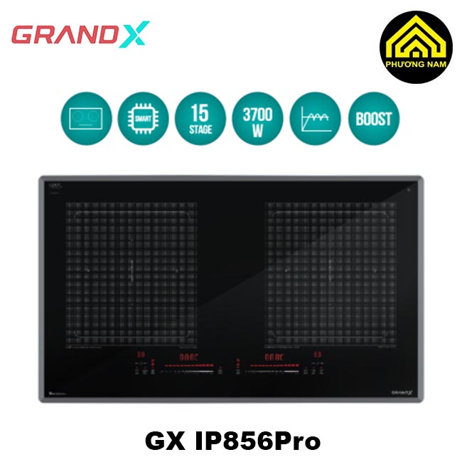 Bếp từ GRANDX GX IP856Pro nhập khẩu Malaysia tiện nghi