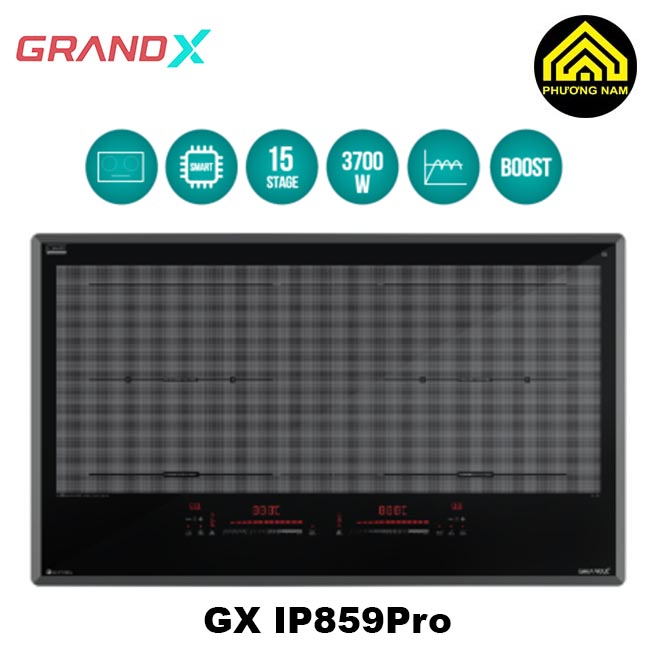 Bếp từ GRANDX GX IP859Pro nhập khẩu Malaysia tiện nghi