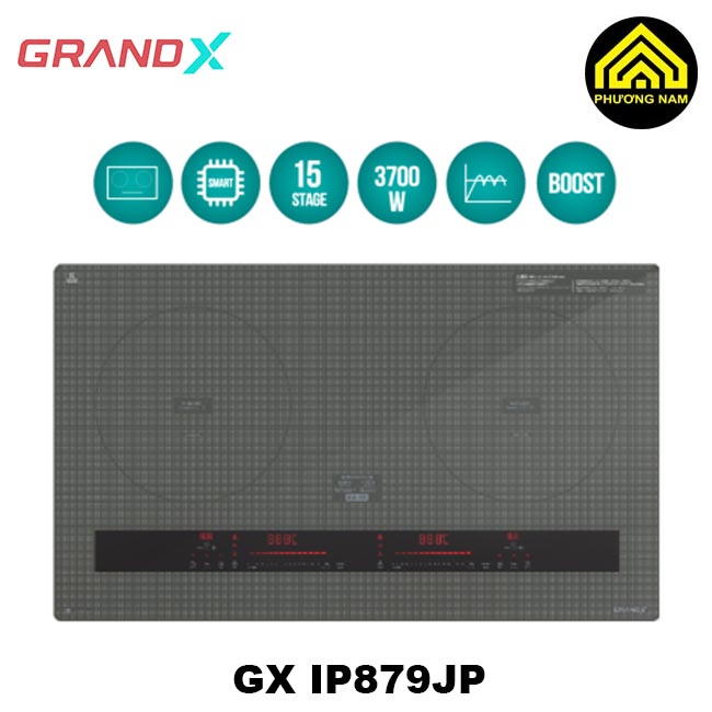 Bếp từ GRANDX GX IH736Lux nhập khẩu Malaysia tiện nghi