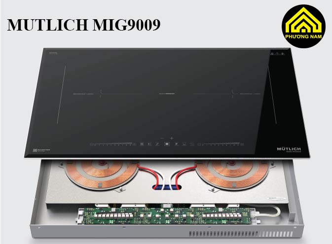 Bếp từ MUTLICH MIG9009 hệ thống linh kiện chất lượng