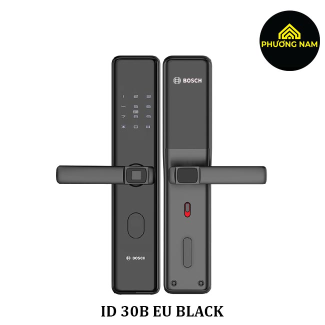 Khóa vân tay Bosch ID 30B Black ( màu đen )