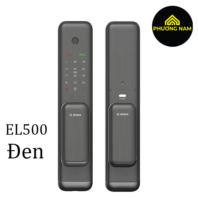 Khoá cửa điện tử thông minh Bosch EL500 màu đen