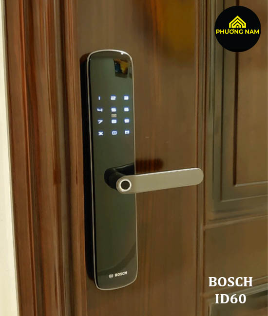 Khoá cửa điện tử thông minh Bosch ID60 màu vàng đồng giá tốt