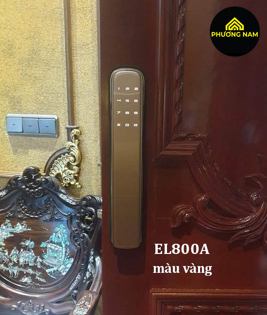 Khoá cửa điện tử thông minh Bosch EL800A màu vàng giá tốt