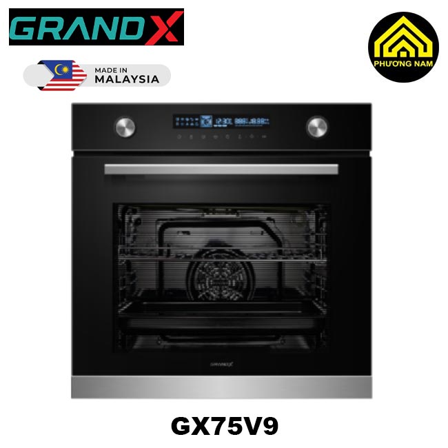 Lò nướng âm tủ GRANDX GX75V9 nhập khẩu Malaysia