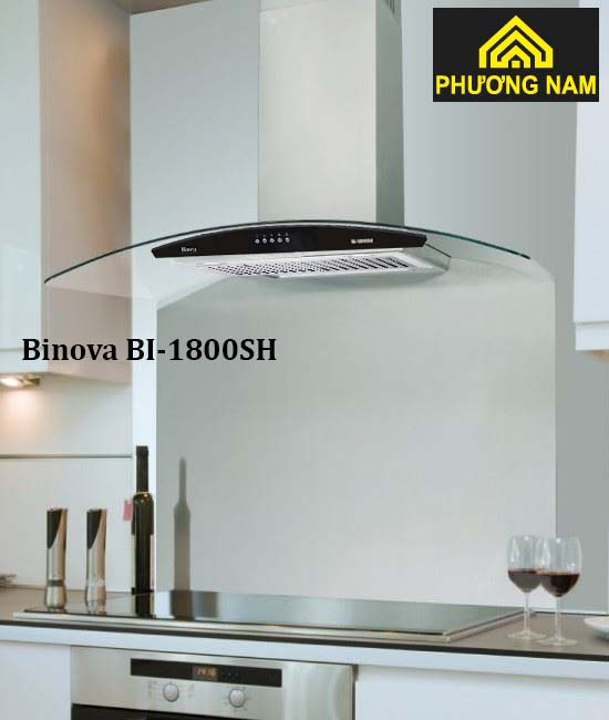 Máy hút mùi Binova BI-1800SH hiện đại sang trọng