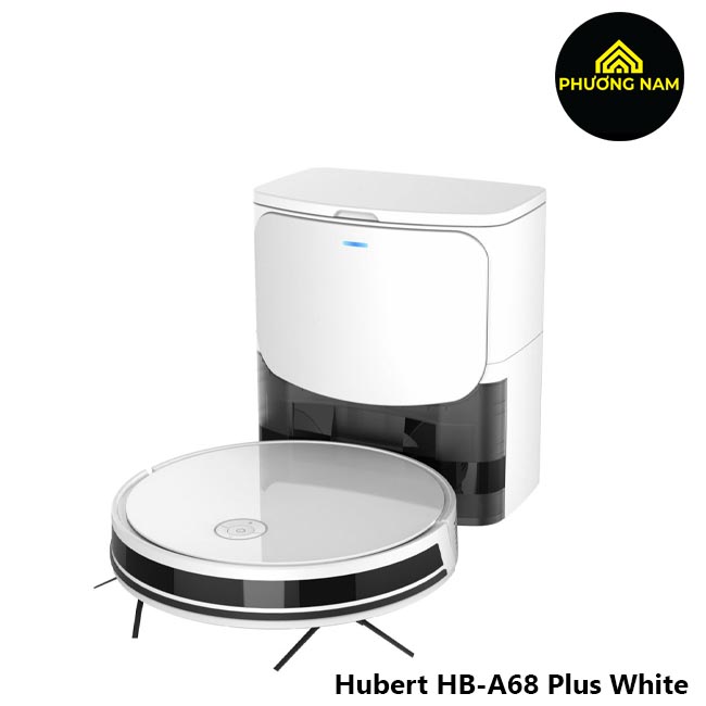 Robot hút bụi - lau nhà Hubert HB-A68 Plus White