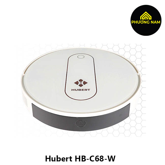 Robot hút bụi - lau nhà Hubert HB-C68-W màu trắng