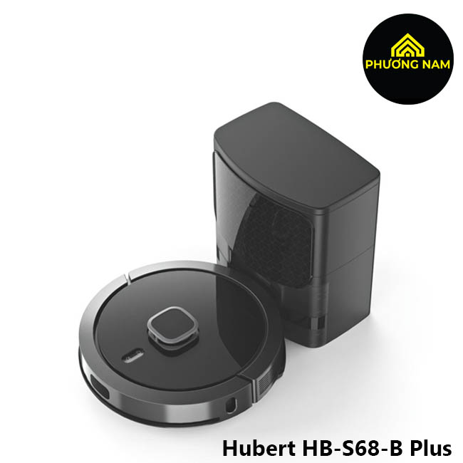 Robot hút bụi - lau nhà Hubert HB-S68-B Plus màu đen