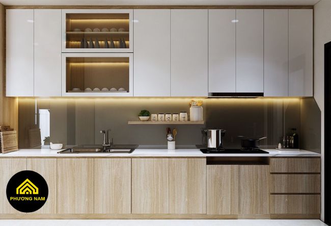 Thỉ công tủ bếp hiện đại tại Đà Lạt