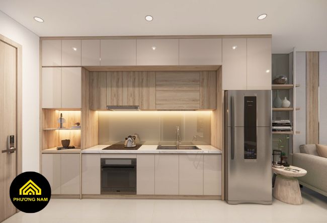 Thỉ công tủ bếp hiện đại tại Đà Lạt