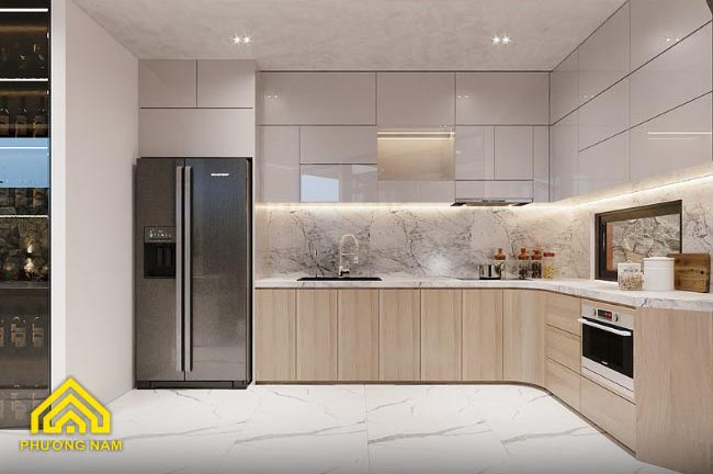 Thiết kế thi công tủ bếp đẹp giá tốt chất lượng tại Nha Trang - Khánh Hòa 4