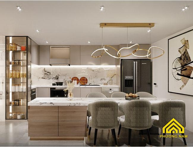 Thiết kế thi công tủ bếp đẹp giá tốt chất lượng tại Nha Trang - Khánh Hòa 9
