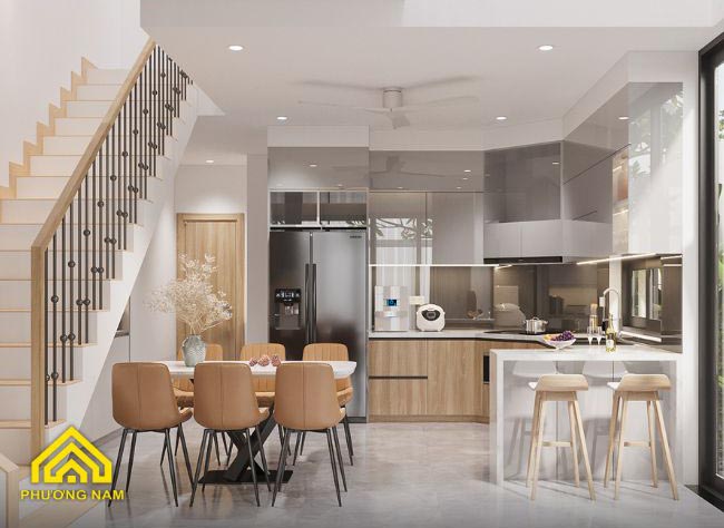 Thiết kế thi công tủ bếp đẹp giá tốt chất lượng tại Nha Trang - Khánh Hòa 12