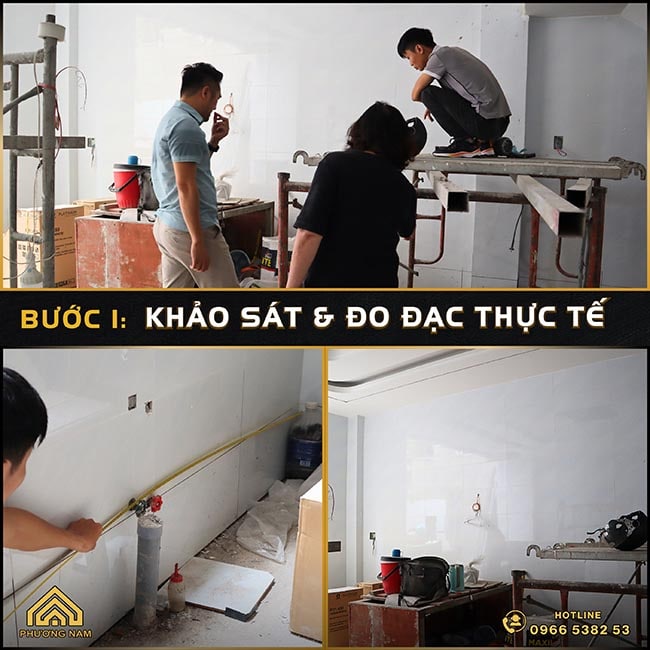 Quy trình thiết kế thi công tủ bếp đẹp chất lượng giá tốt tại TPHCM