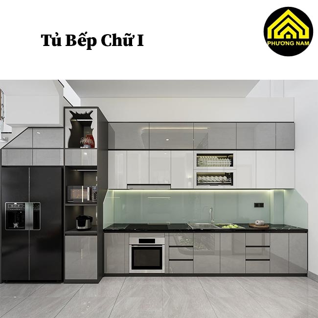 Tủ bếp chữ i TPHCM