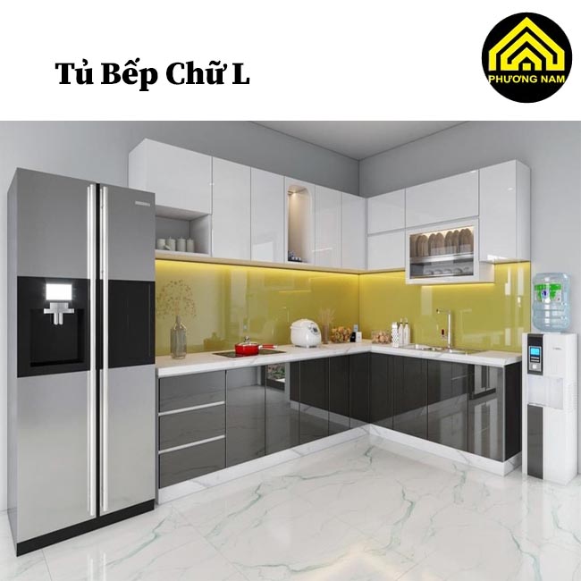 Tủ bếp chữ l TPHCM