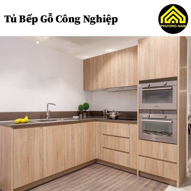 Tủ bếp gỗ công nghiệp TPHCM
